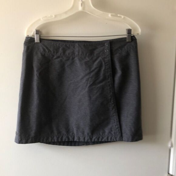 Merrell Outdoor Wrap Skirt Opt-wick UPF 50+ Size 8R. Gray GUC - Picture 1 of 6